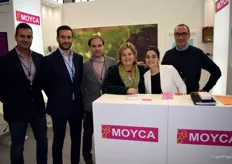 Stand de Moyca, empresa murciana líder en producción de uva de mesa sin semillas. 